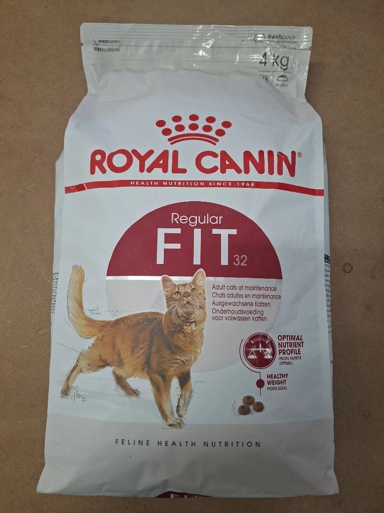 Royal Canin Fit granule pro správnou kondici koček 4 Kg - tržený pytel