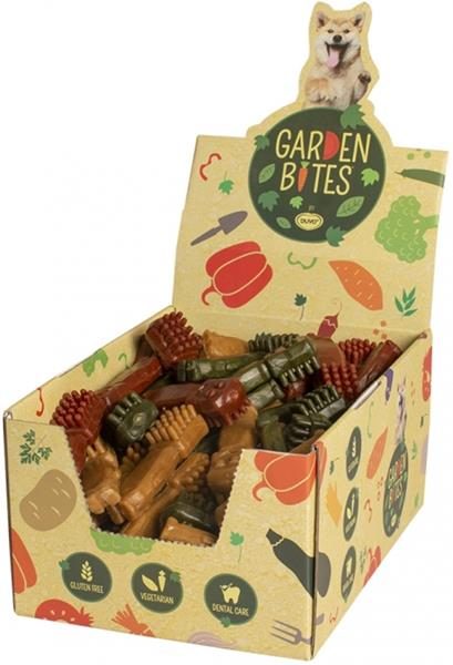Garden Bites Veggie - zubní kartáček L displej 72ks