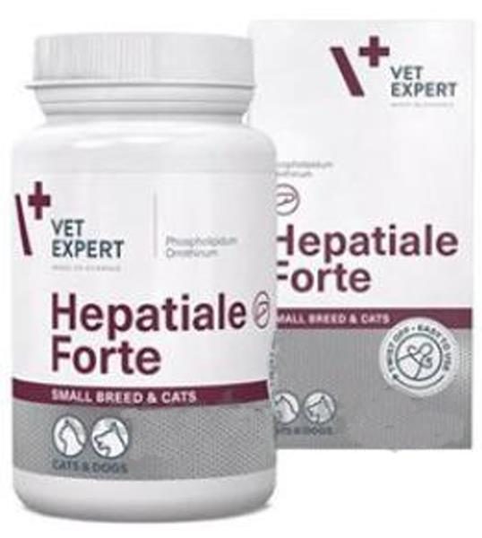 VetExpert Hepatiale Forte Small breed & cats, 40 cps (Twist Off)