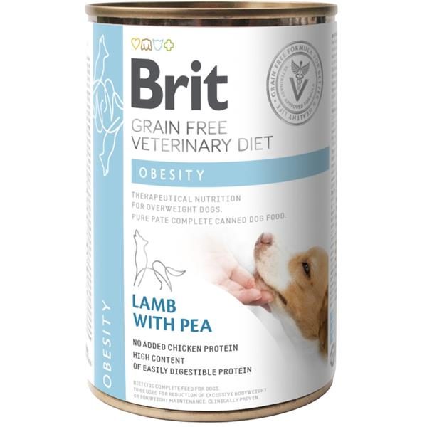 Brit GF Veterinary Diets Dog Can Obesity 400 g