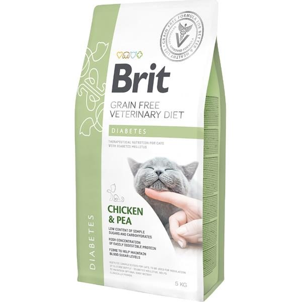Brit GF Veterinary Diets Cat Diabetes 5 kg