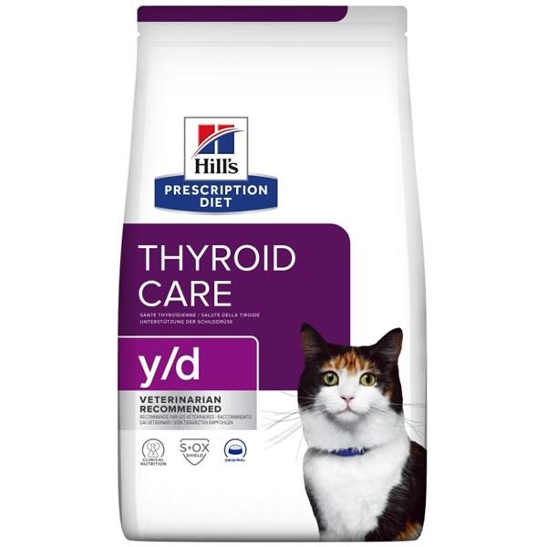Hill's Fel. PD Y/D Thyroid Care Dry 3 kg