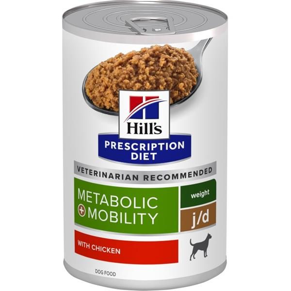 Hill's Can. PD J/D Metabolic Weight+Mobility Konz. 370 g