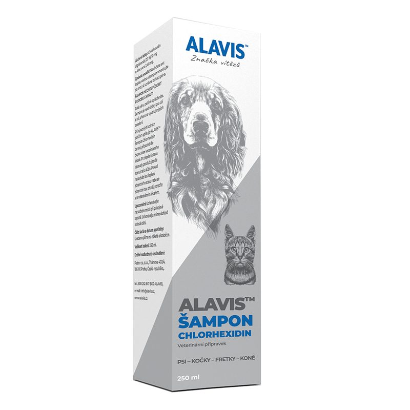 Alavis šampon Chlorhexidin 250ml