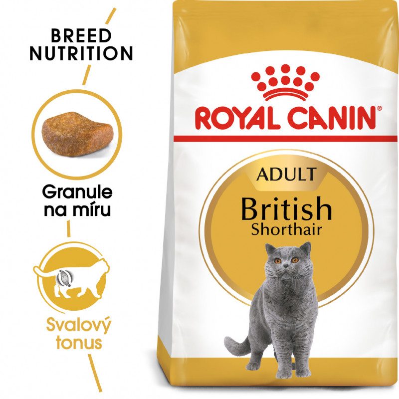 Royal Canin British Shorthair Adult granule pro britské krátkosrsté kočky 400 g