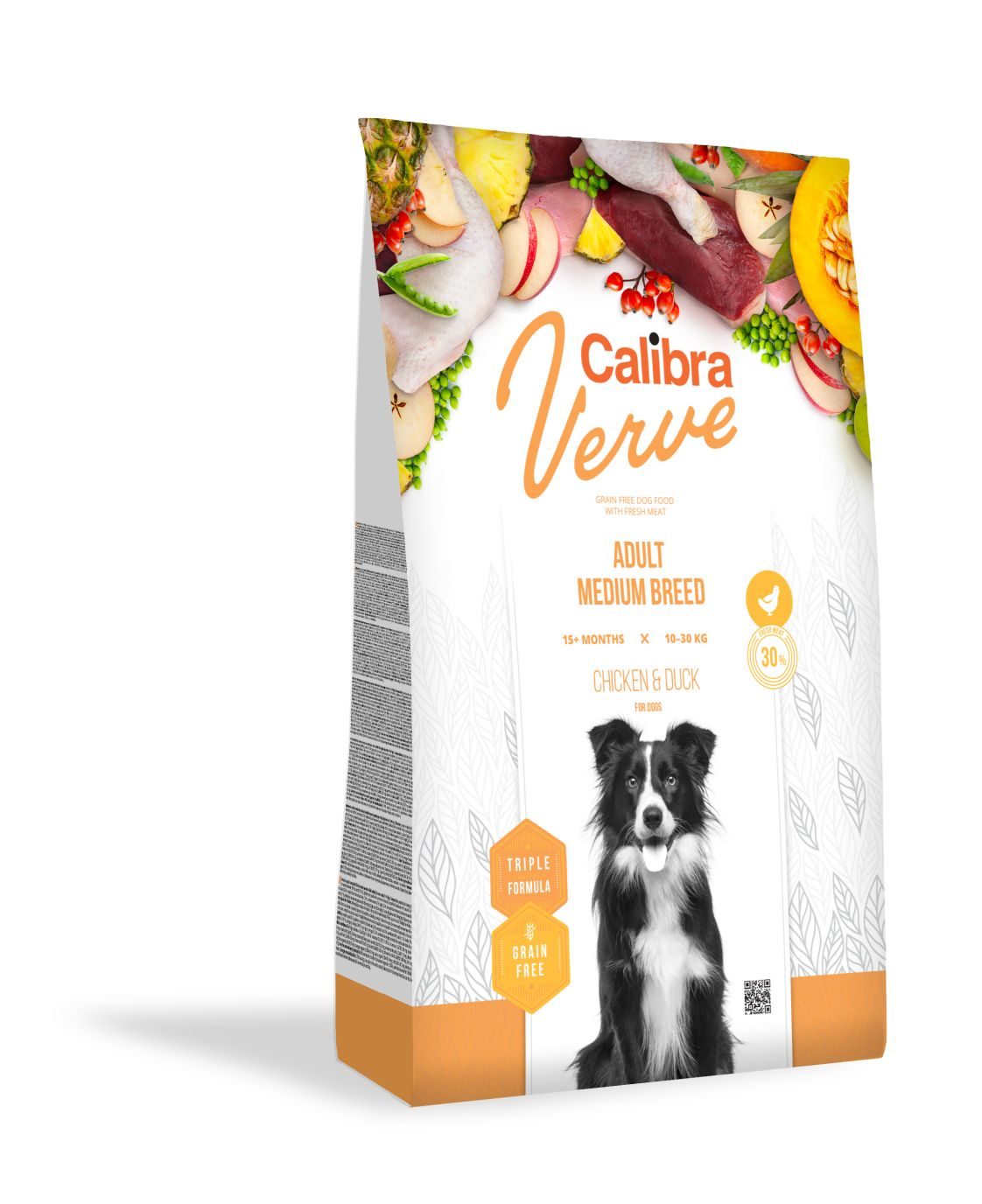 Calibra Dog Verve GF Adult Medium Chicken & Duck 12kg