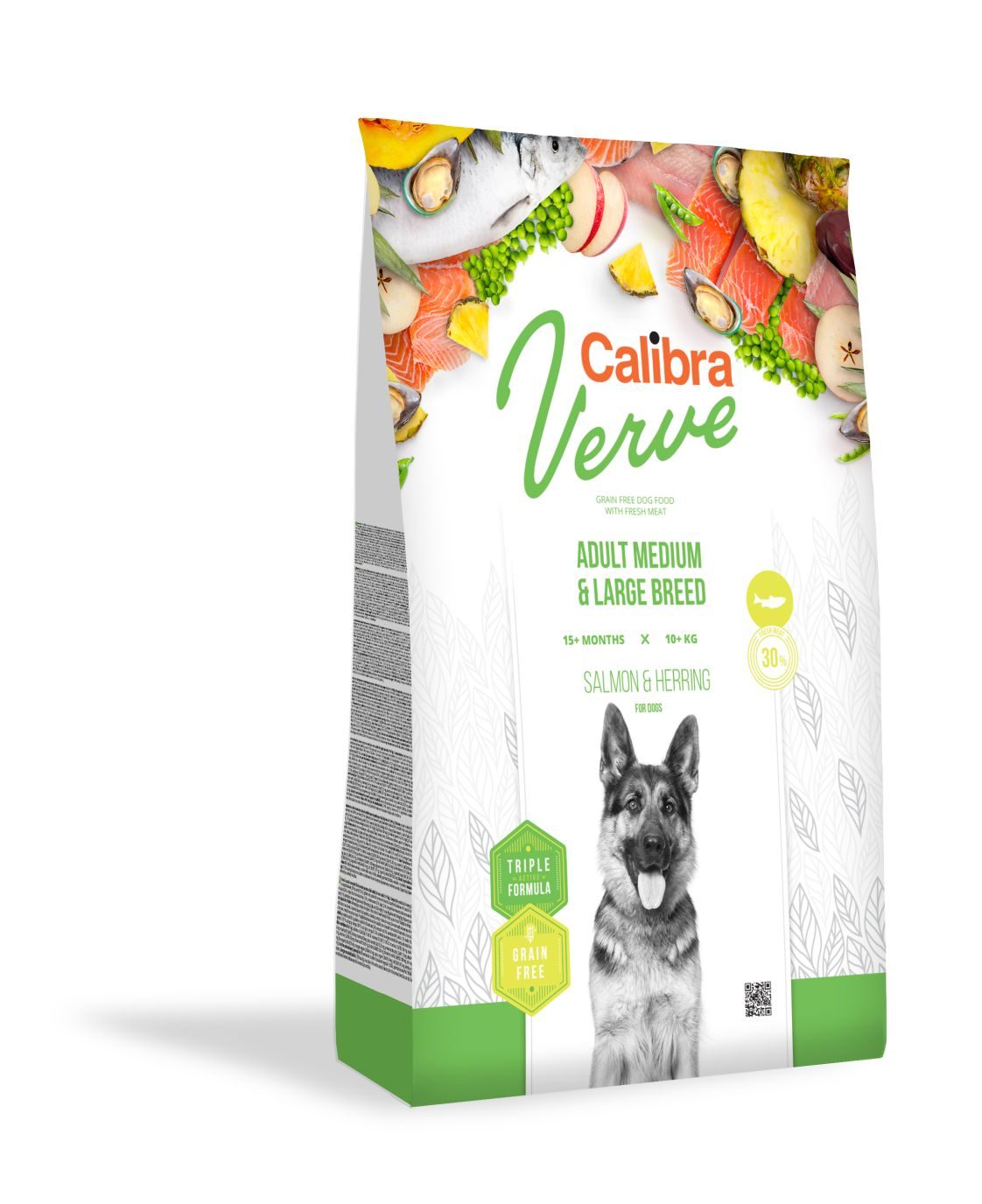Calibra Dog Verve GF Adult M&L Salmon & Herring 2kg