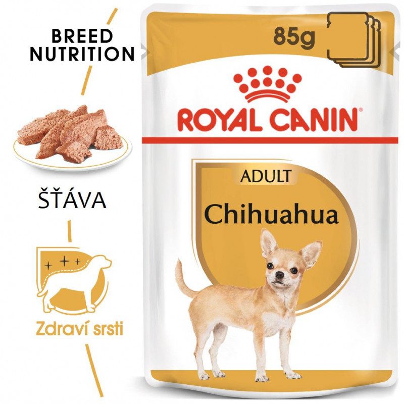 Royal Canin Chihuahua Loaf, kapsička pro čivavu 12 x 85 g