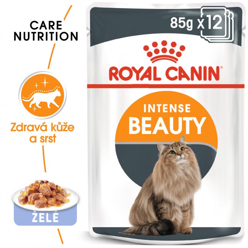 Royal Canin Intense Beauty Jelly kapsička pro kočky v želé 12 x 85 g