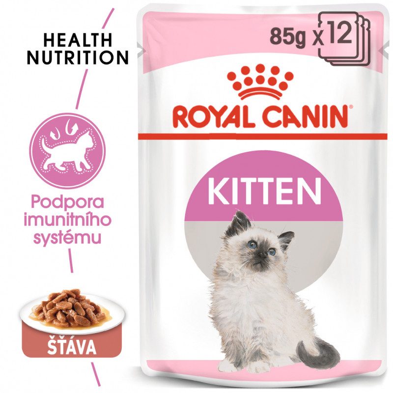 Royal Canin Kitten Instinctive Gravy kapsička pro koťata ve šťávě 12 x 85 g
