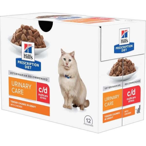 Hill's Prescription Diet c/d Stress urinary care chicken 12 x 85 g