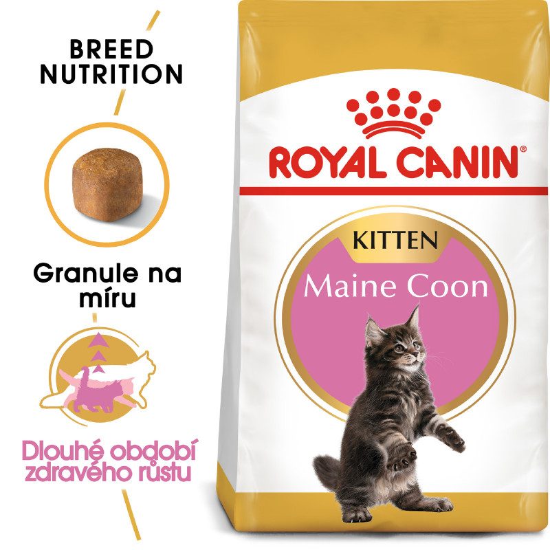 Royal Canin Maine Coon Kitten granule pro mainská mývalí koťata 10 Kg