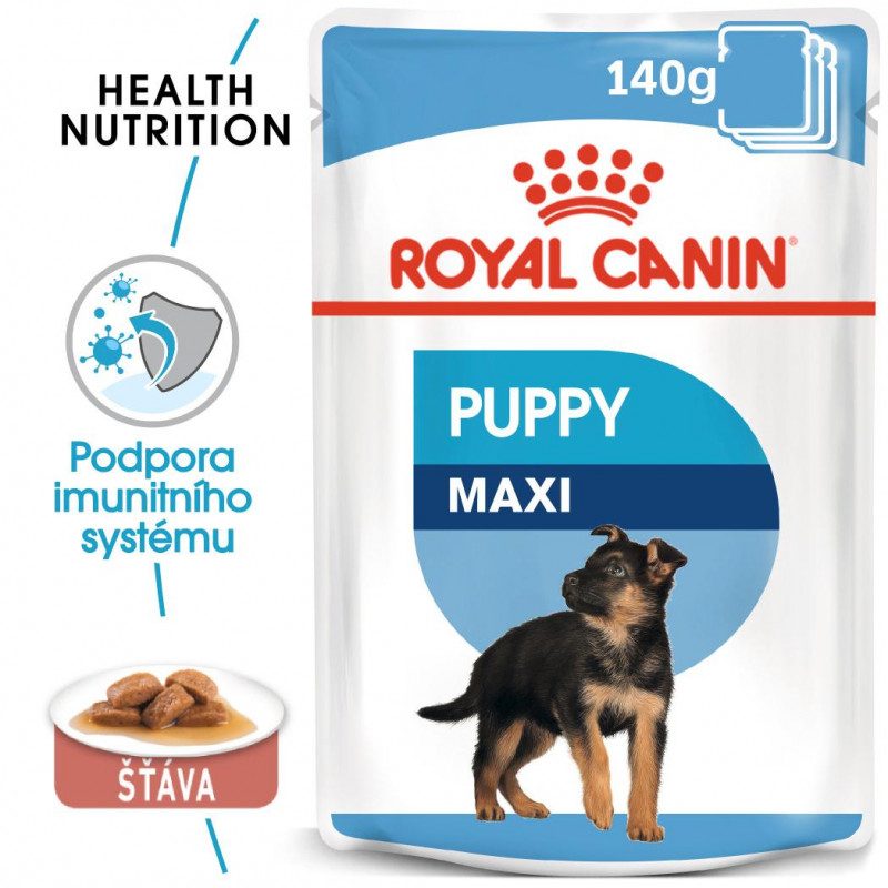 Royal Canin dog kapsička Maxi Puppy 10 x 140 g