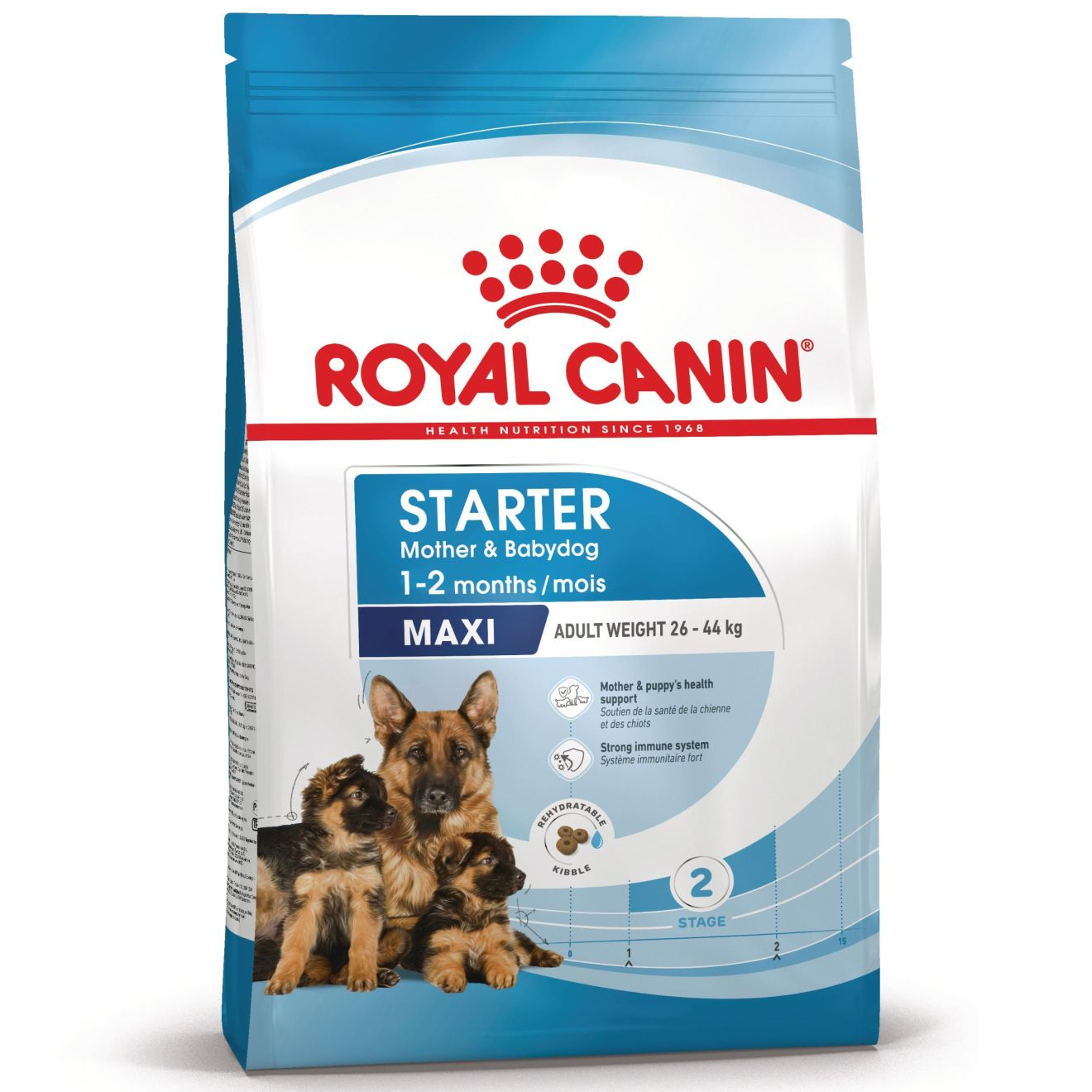Royal Canin Maxi Starter Mother&Babydog granule pro březí nebo kojící feny a štěňata 4 Kg