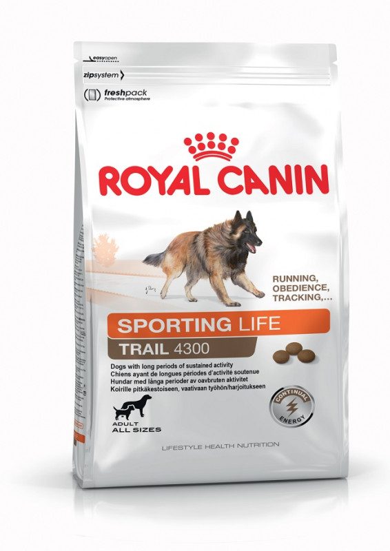 Royal Canin Sporting Life Trail 4300 granule pro psy v zátěži 15 Kg