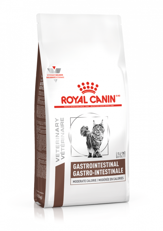 Royal Canin Veterinary Diet Cat Gastrointestinal Moderate Calorie 4 kg