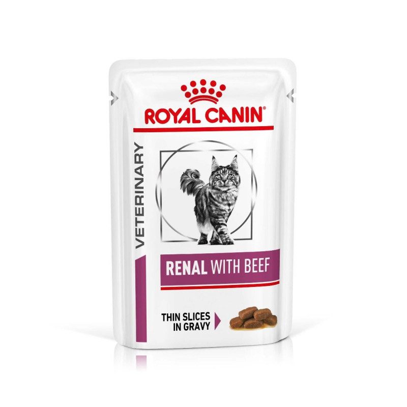 Royal Canin VD Cat Renal Beef 12 x 85 g