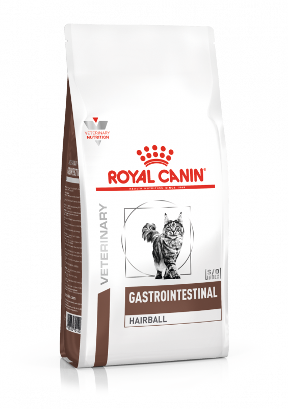 Royal Canin Veterinary Health Nutrition Cat Gastrointestinal Hairball 4 kg