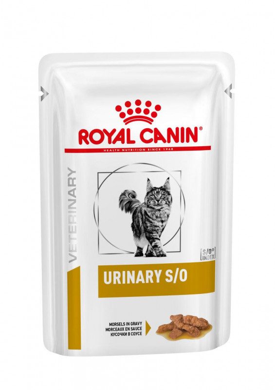 Royal Canin VHN Cat Urinary S/O, kousky ve šťávě, kapsičky 12x 85 g