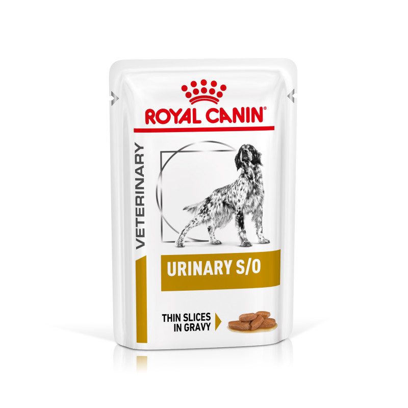 Royal Canin Veterinary Health Nutrition Dog Urinary S/O in Gravy 12 x 100 g