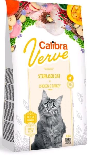 Calibra Cat Verve GF Sterilised Chicken & Turkey 3,5kg