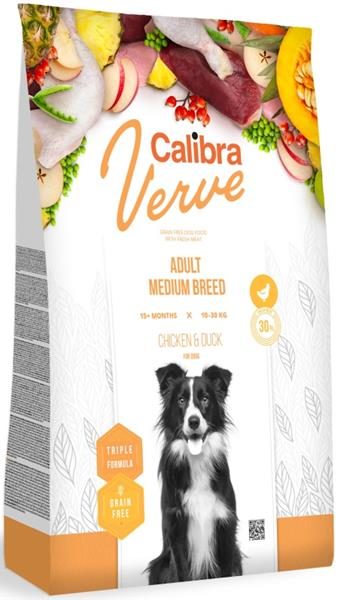 Calibra Dog Verve GF Adult Medium Chicken & Duck 2kg