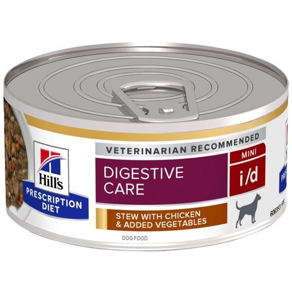 Hill's Can. PD I/D Digestiv Care Chick. stew Konz mini (stress) 156 g