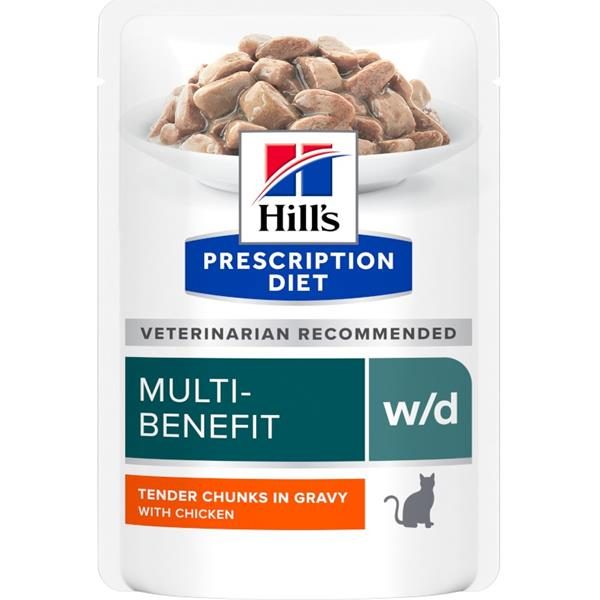 Hill's Fel. PD W/D Multi - Benefit kapsa 12x85 g