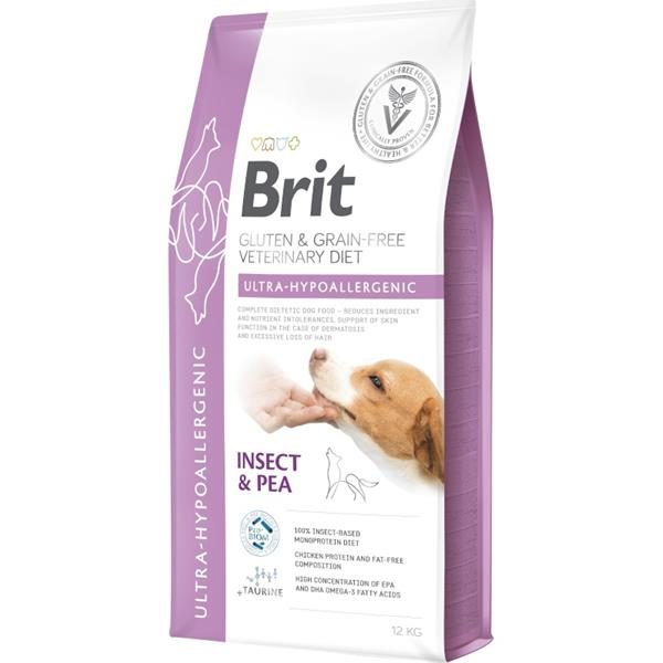 Brit GF Veterinary Diets Dog Ultra-hypoallergenic 12 kg