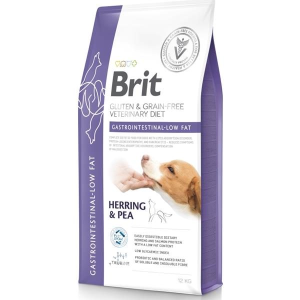 Brit GF Veterinary Diets Dog Gastrointestinal-Low fat 12 kg
