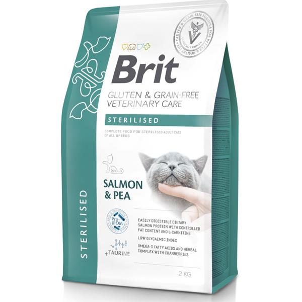 Brit GF Veterinary Care Cat Sterilised 2kg