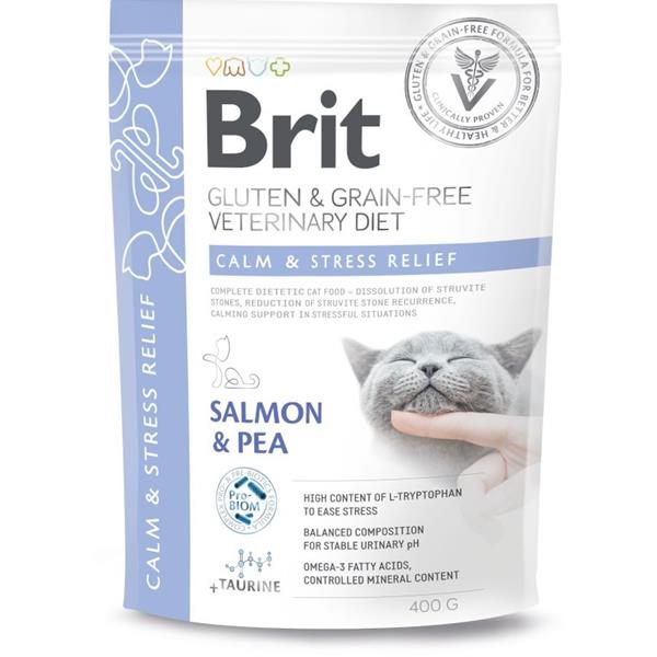 Brit GF Veterinary Diets Cat Calm & Stress Relief 400 g