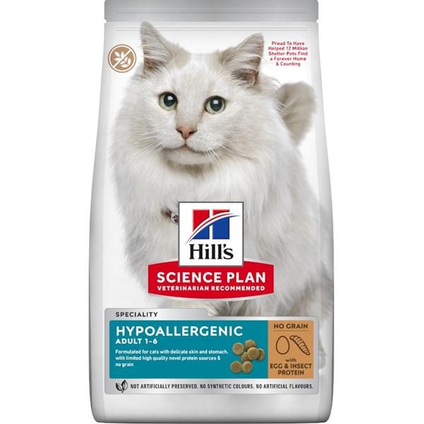 Hill's Fel. SP Adult Hypoallergenic Insect&Egg 1,5kg