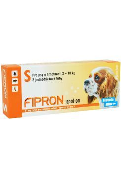 Fipron 67mg Spot-On Dog S sol 3x0,67ml