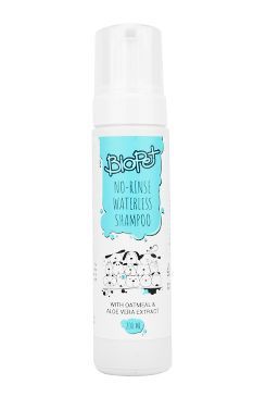 BIOPET bezoplachový šampon/pěna 200ml