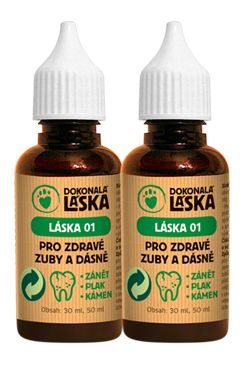 LÁSKA 01 Pro zdravé zuby a dásně psů 100ml