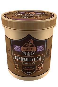 Kostivalový gel pro koně 500ml