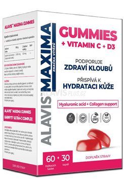 Alavis MAXIMA Gummies 60tbl + 30cps Barnys Ultra Imuno