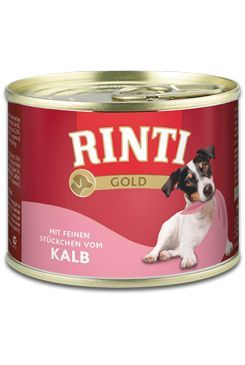 Rinti Dog Gold konzerva telecí 185g