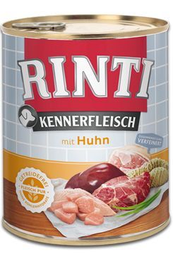 Rinti Dog Kennerfleisch konzerva kuře 800g