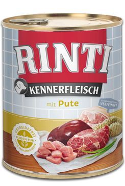 Rinti Dog Kennerfleisch konzerva krůta 800g