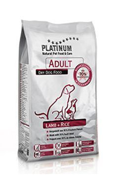 Platinum Adult Lamb+Rice 1,5kg
