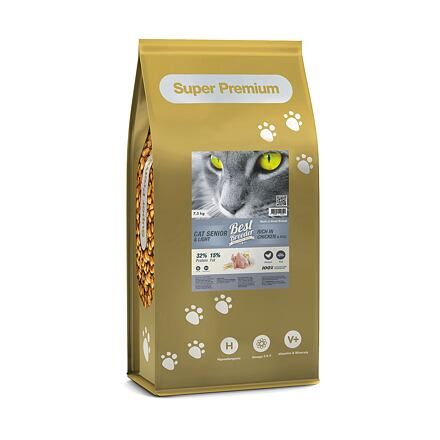 Best Breeder Senior Cat / Light Rich in Chicken and Rice balení 6 kg