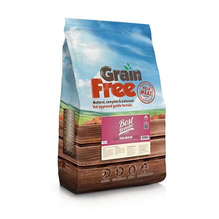 Best Breeder Grain Free Salmon, Trout, Sweet Potato & Asparagus balení 12 kg