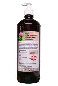 Olej z ostropestřce pro koně a psy ZEUS 1000ml