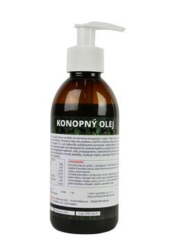 Olej konopný pro psy a kočky ZEUS 250ml