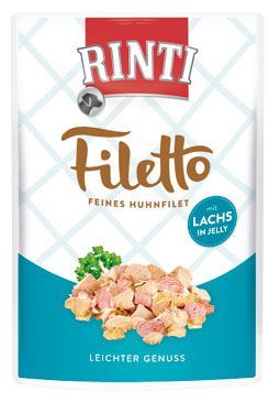 Rinti Filetto kapsa kuře+losos v želé 100g
