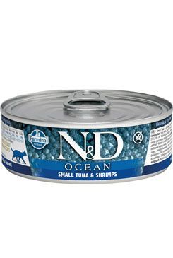 N&D CAT OCEAN Adult Tuna & Shrimps 70g