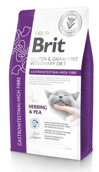 Brit VD Cat GF Gastrointestinal High Fibre 5 kg