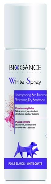 Biogance White spray -suchý šampon na bílou srst 300 ml